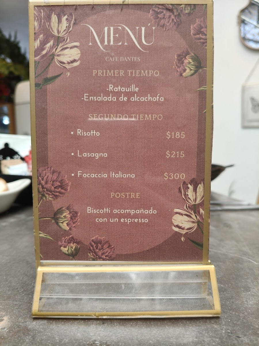 Cafē Dantēs Menu - Image 6